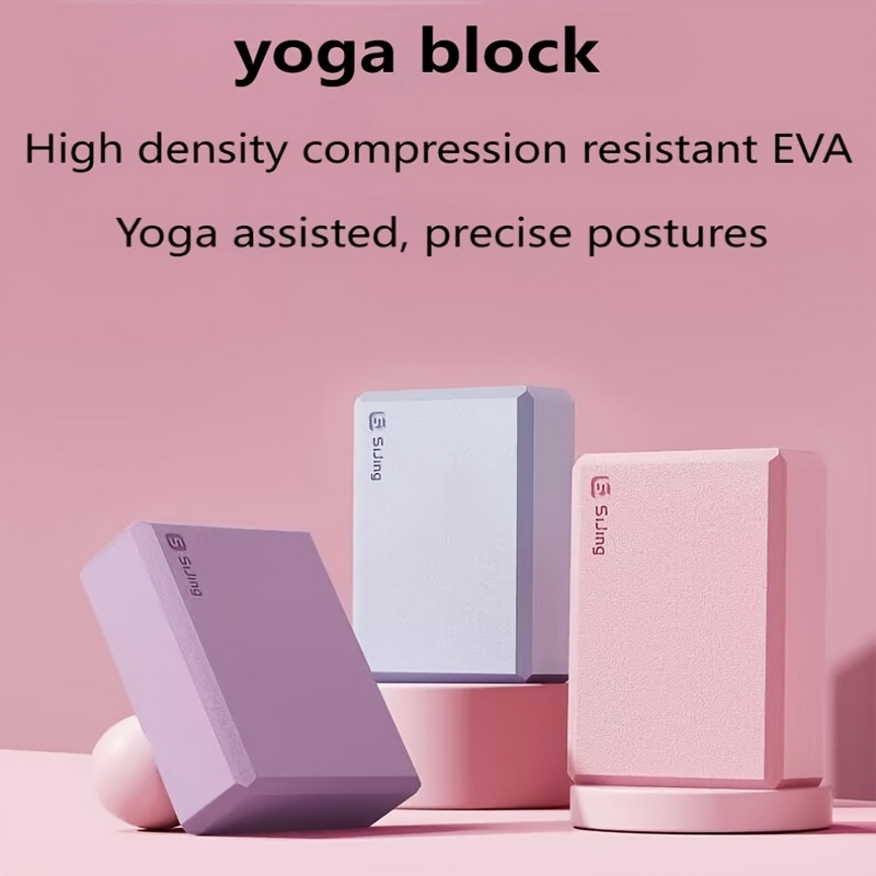 Yoga Block Cork - ヨガブリックフォームブリック、高密度ダンスやレッグプレス用の特別な大人用ヨガ補助器具