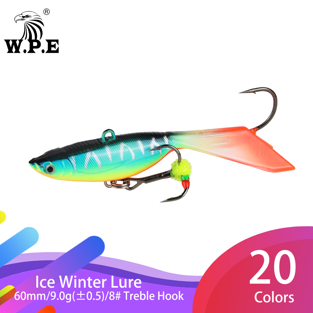 Balance Board Wobble - W..A.e-釣り用の人工餌,魚を捕まえるためのルアー,ミノー用,釣り道具,冬用,60mm,9g,20色,1個
