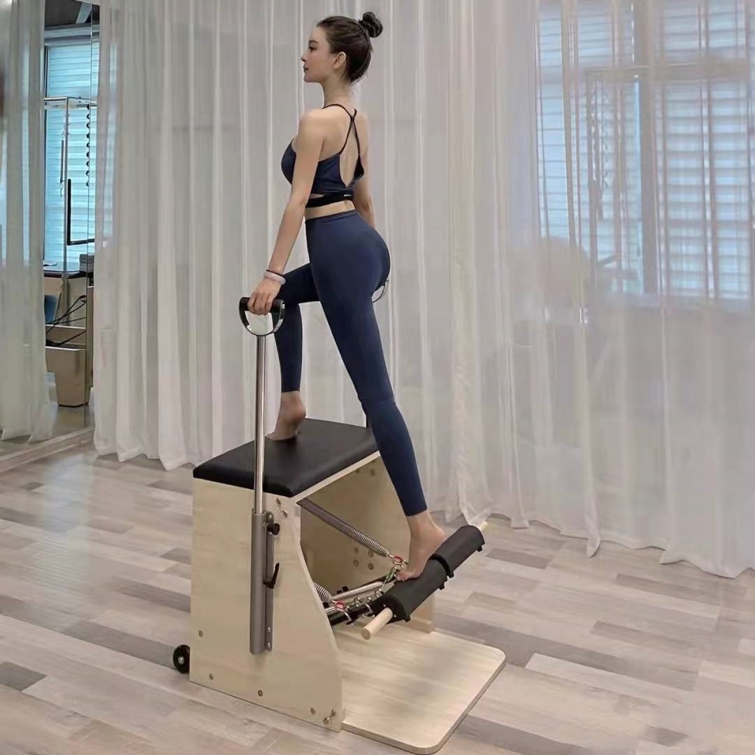 工場価格 ピラティス リフォーマー マシン スプリング ヨガ - Pilates Chair Wunda のレビューと価格