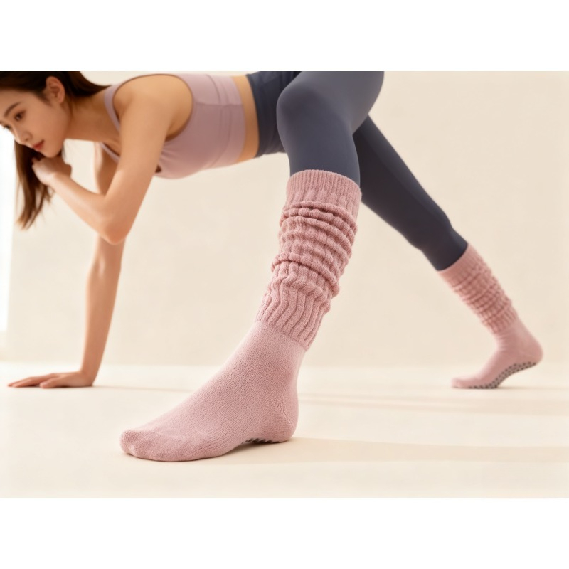 女性用コットン滑り止めピラティスソックス、ヨガフィットネス用 - Pilates Yoga Youtube のレビューと価格