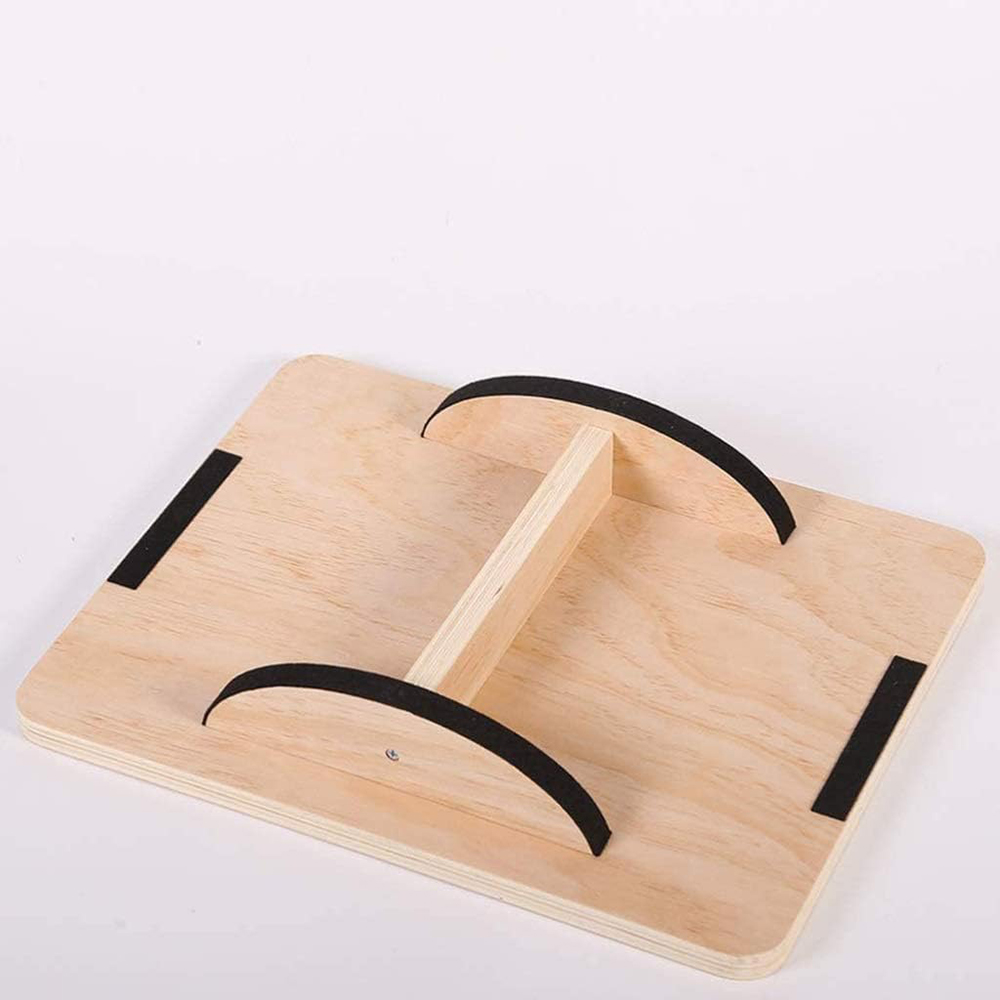 プロ仕様木製バランスボード 脚の運動＆腹筋トレーニング用 滑 - Balance Board Wobble のレビューと価格