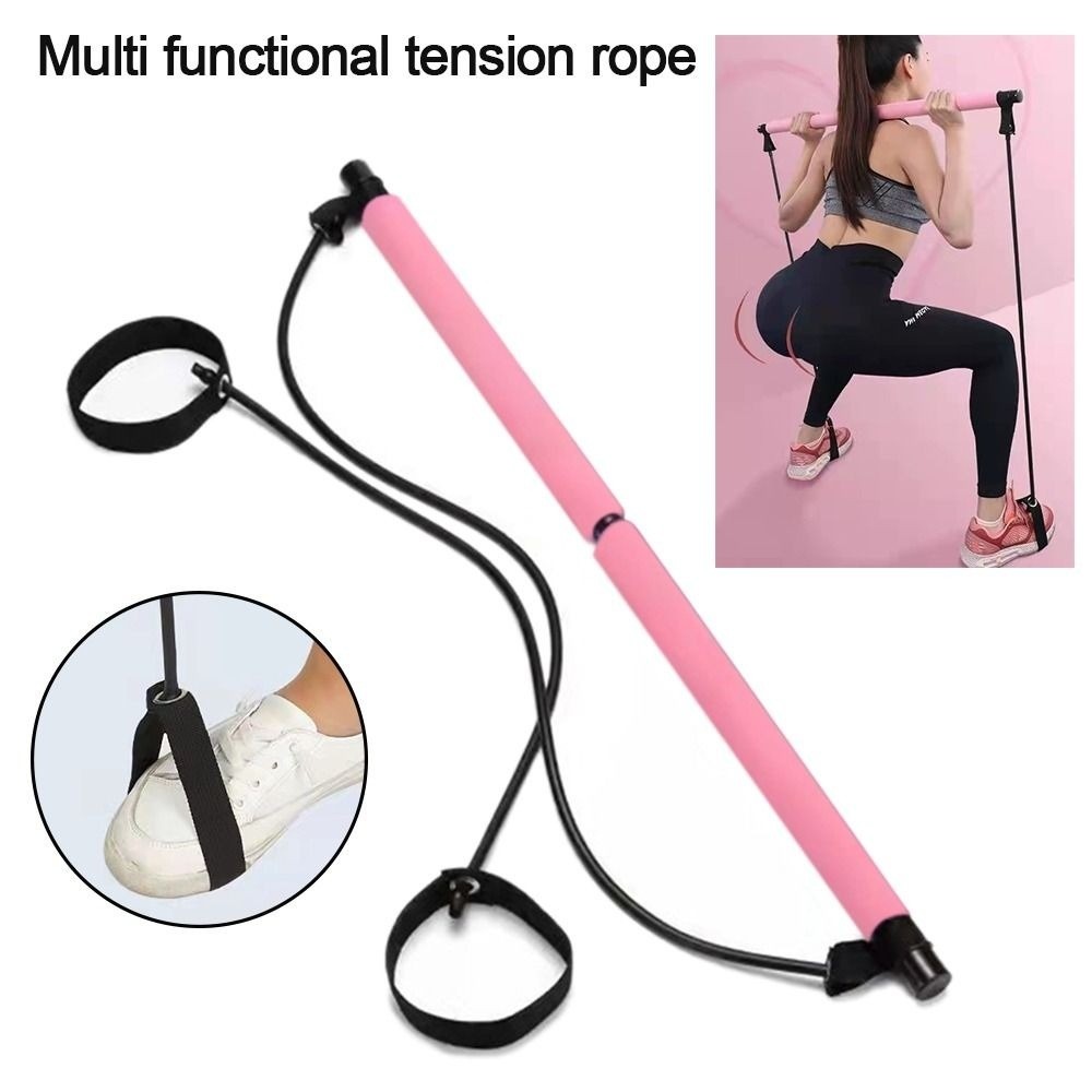 弾性ピラティスバー フィットネススティック ヨガ器具 ペダル - Pilates Yoga Barı のレビューと価格
