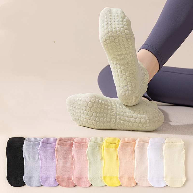 4/20 個 (2/10 ペア混合色) ヨガソックス、滑り止 - Yoga Mix Pilates のレビューと価格
