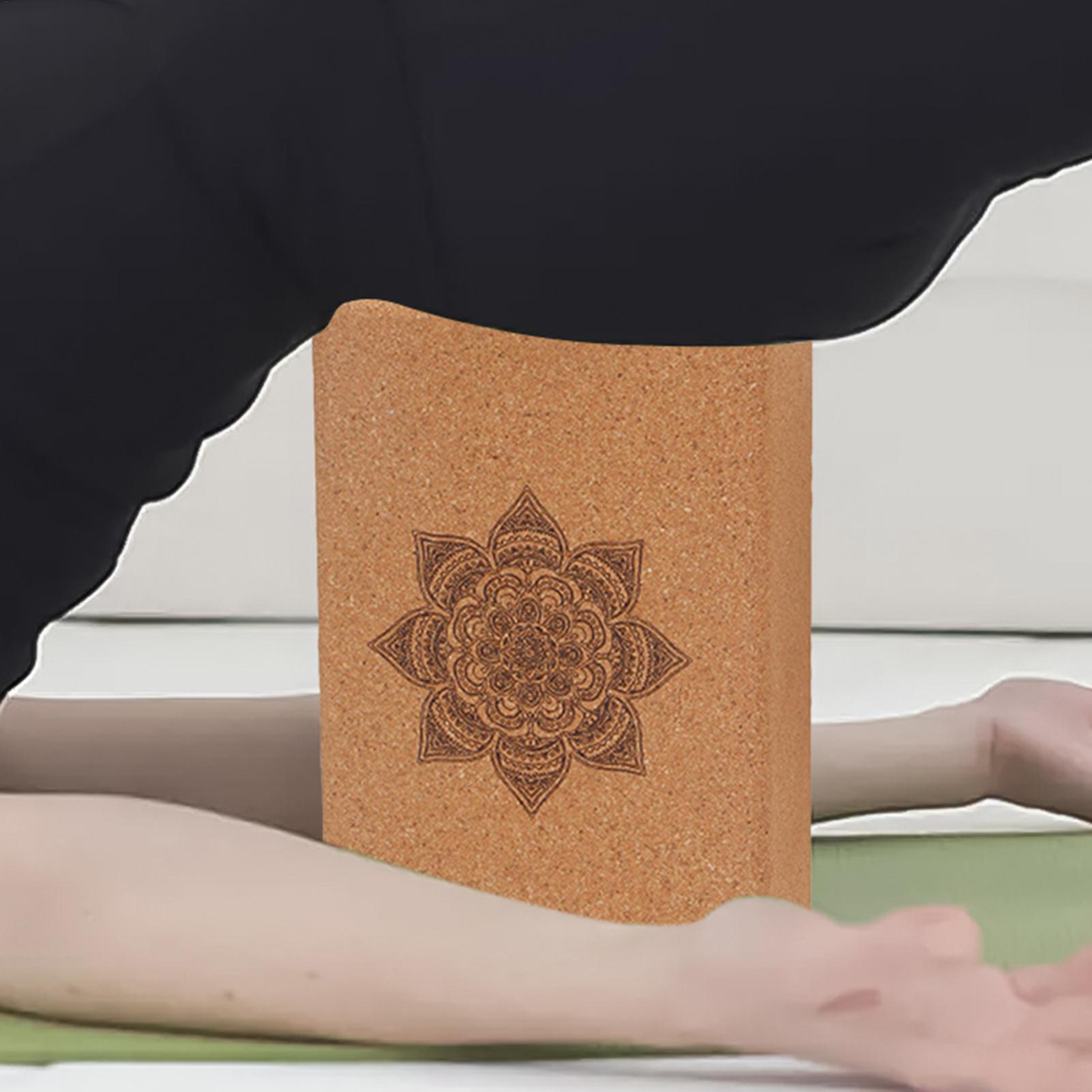 コルクヨガブロック EVAジムブロック フォームヨガブリック - Yoga Block Cork のレビューと価格
