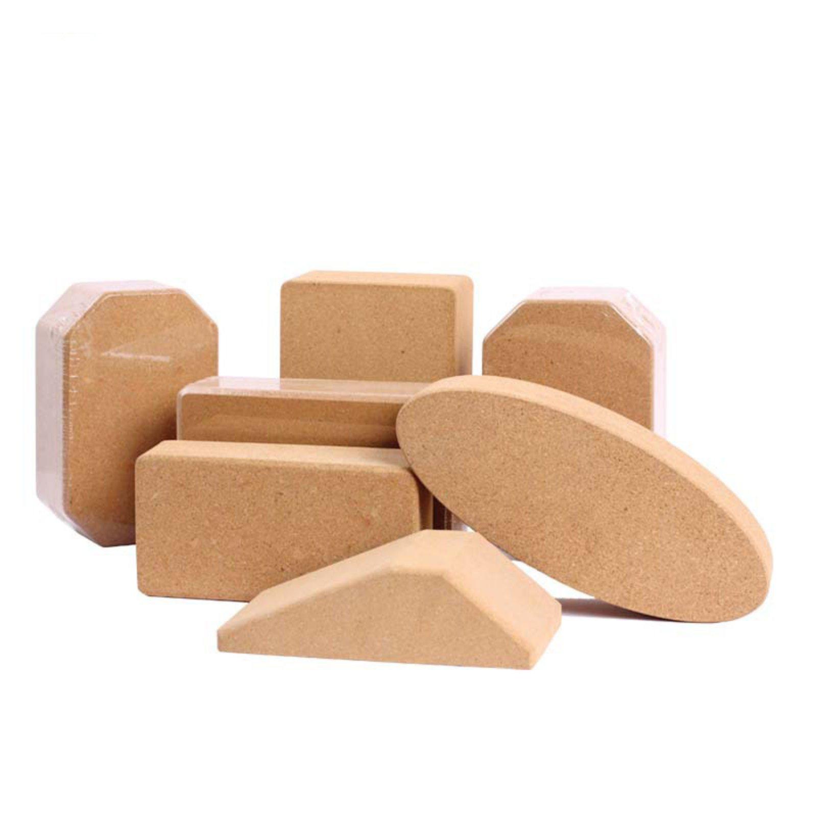 コルク製ヨガブロック、ストレッチ用、滑り止め加工、柔らかい表 - Yoga Block Cork のレビューと価格