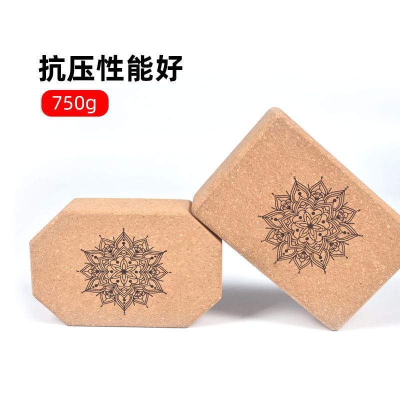 高密度八角形コルクヨガブロックセット - 環境に優しいフィッ - Yoga Block Cork のレビューと価格