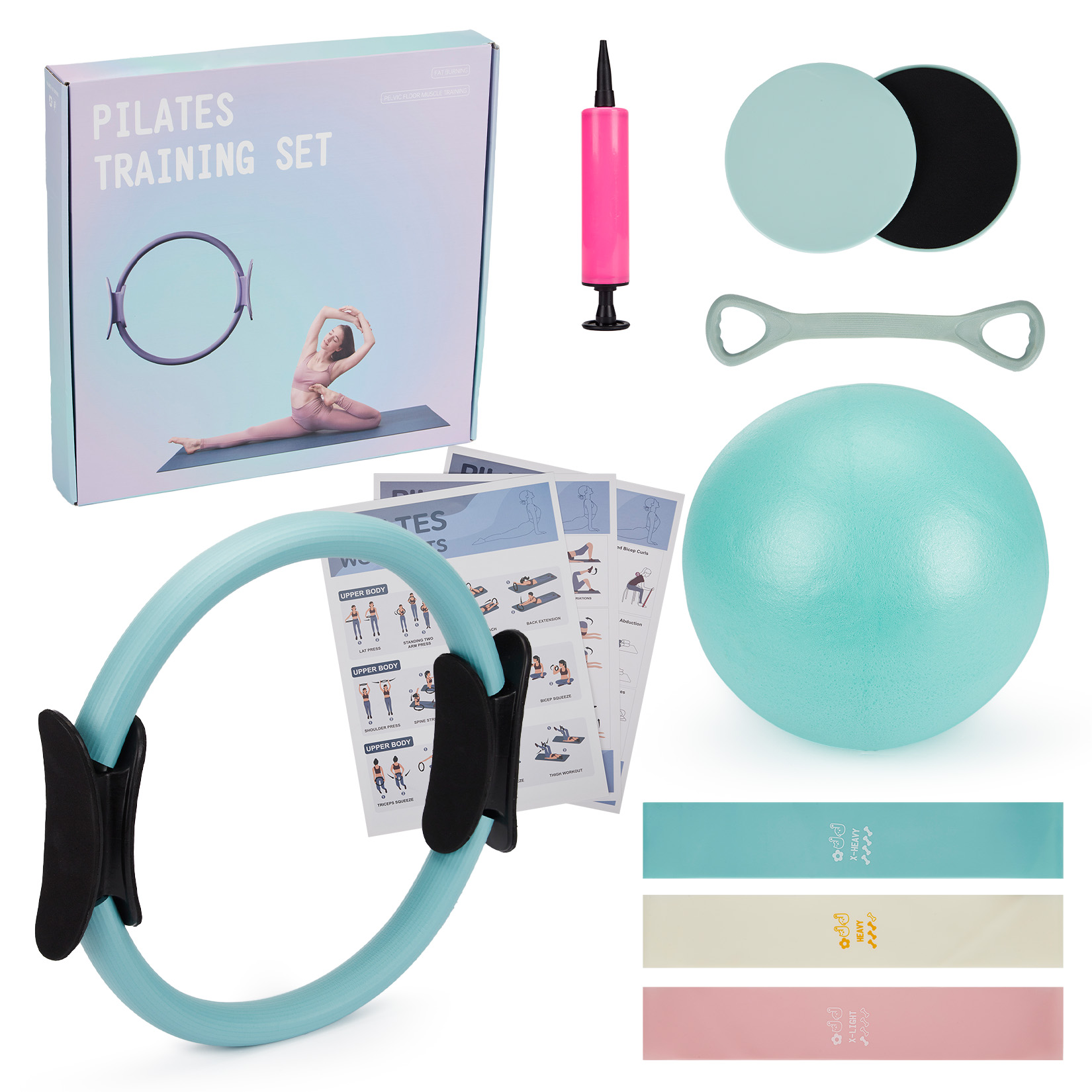 ピラティス トレーニングセット、6-in-1 ピラティスリン - Pilates Yoga Barı のレビューと価格