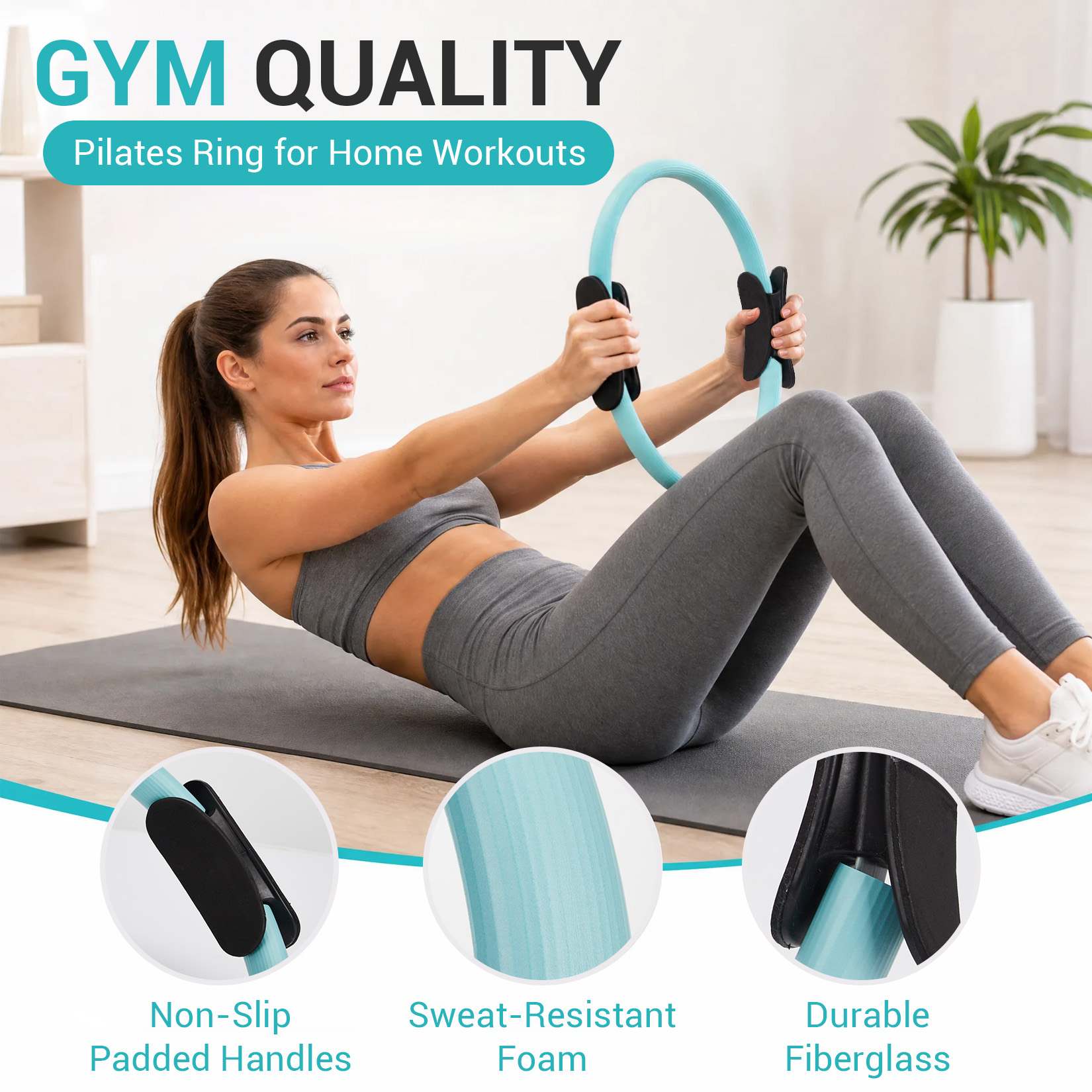 ピラティス トレーニングセット、6-in-1 ピラティスリン - Pilates Yoga Barı のレビューと価格