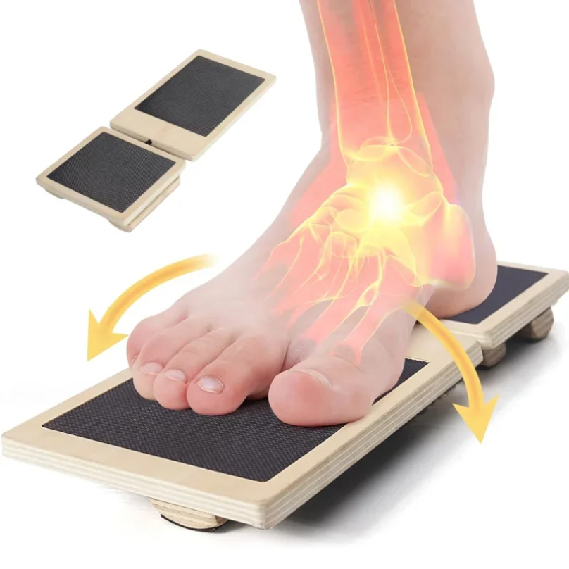 シングルフットバランスボード足首強化エクササイザー捻挫ノンス - Balance Board Wobble のレビューと価格