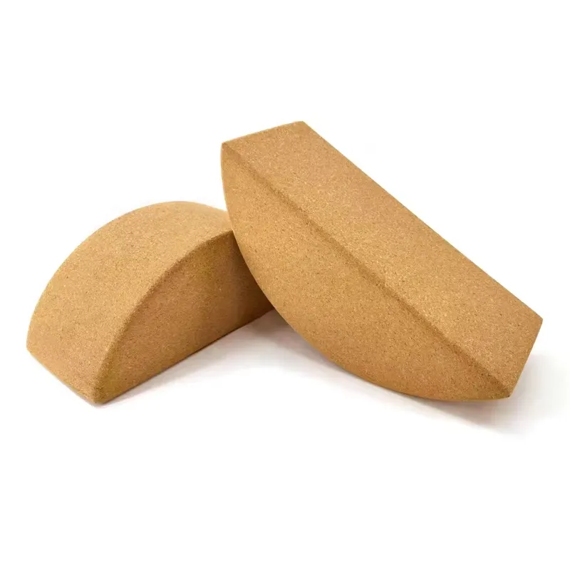 高密度で自然由来のエコフレンドリーな耐久性のある滑り止めコル - Yoga Block Cork のレビューと価格